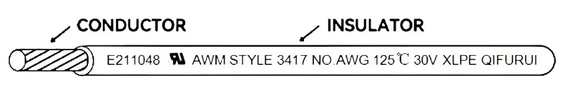 UL3417 Electronic Equipment Wire UL3417 Electronic Equipment Wire